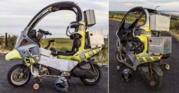 BMW выпустила беспилотный скутер