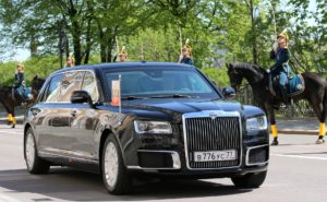 Путин показал наследному принцу Абу-Даби свой лимузин проекта «Кортеж»