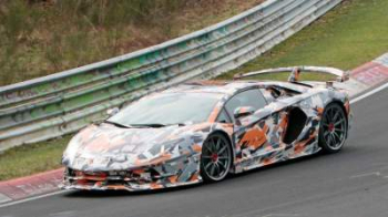 Фотошпионы показали тесты Lamborghini Aventador