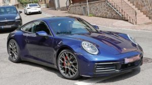 В Сети появились первые фото нового Porsche 911‍