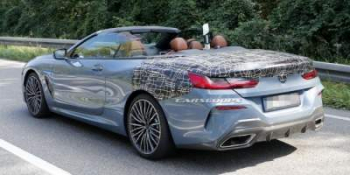 BMW 8-Series Cabriolet "сбросил" камуфляж