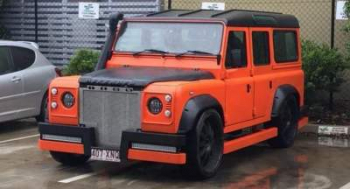 В Сети показали самый некрасивый тюнинг Land Rover Defender