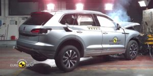 Euro NCAP провел краш-тесты Volkswagen Touareg, Audi A6 и <span id=