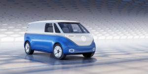 Volkswagen представил электрический фургон I.D. Buzz Cargo‍
