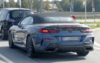BMW 8-Series Cabriolet "сбросил" камуфляж
