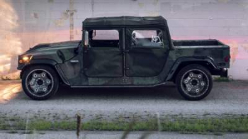 Тюнеры переделали военный Hummer в трековый автомобиль