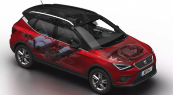Кроссовер Seat Arona перевели на метан