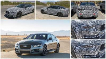 На тестах засняли обновленный Jaguar XE