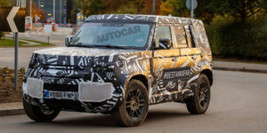 Новое поколение Land Rover Defender тестируют в серийном кузове‍