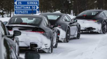 Porsche 911 "засекли" на экстремальных тестах